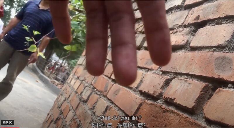 移居美国的中国独立导演王我作品《没有电影的电影节》。(闻海提供)
